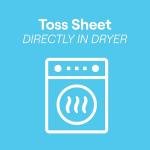 Seventh Generation Free & Clear Dryer Sheets, 80 Count