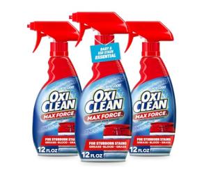 OxiClean Max Force Baby Stain Remover Spray 3-Pack