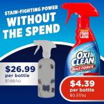 OxiClean Max Force Baby Stain Remover Spray 3-Pack