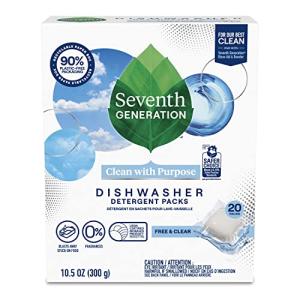 Seventh Generation Free & Clear Dishwasher Packs