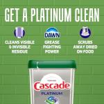 Cascade Platinum Dishwasher Pods - 71 Count