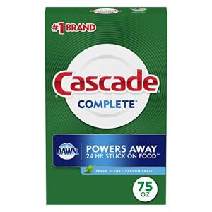 Cascade Complete Eco Dishwasher Detergent, Fresh Scent