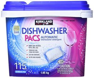 Kirkland Signature Streak-Free Dishwasher Pacs