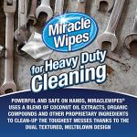 MiracleWipes Heavy Duty All-Purpose Cleaner, 90 Count