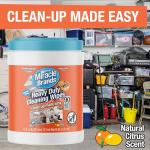 MiracleWipes Heavy Duty All-Purpose Cleaner, 90 Count