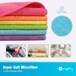Orighty Microfiber Cloths Pack of 12 - Lint Free