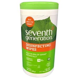 Seventh Generation Eco-Friendly Disinfecting Wipes - 70ct