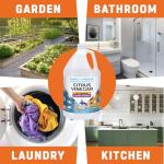 Citrus Vinegar Cleaner for Home and Laundry