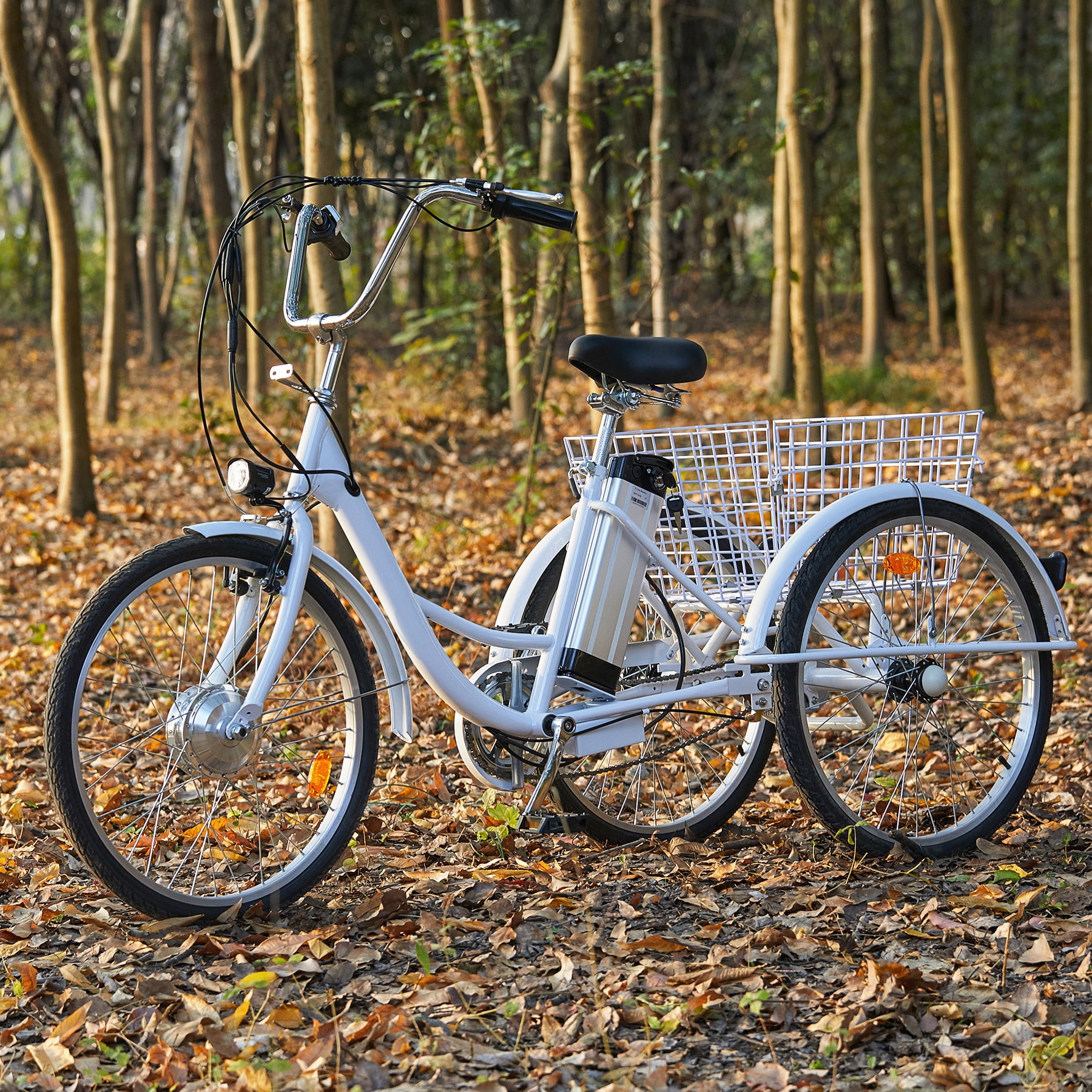 VIRIBUS 26" Electric Trike Bike for Adults