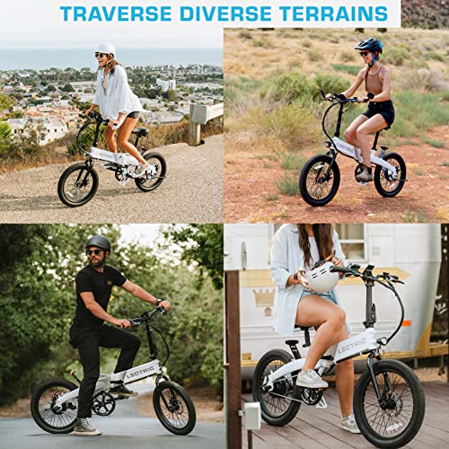 LECTRIC XP Lite Folding Electric Bike - 46lbs, 40+ Mile Range