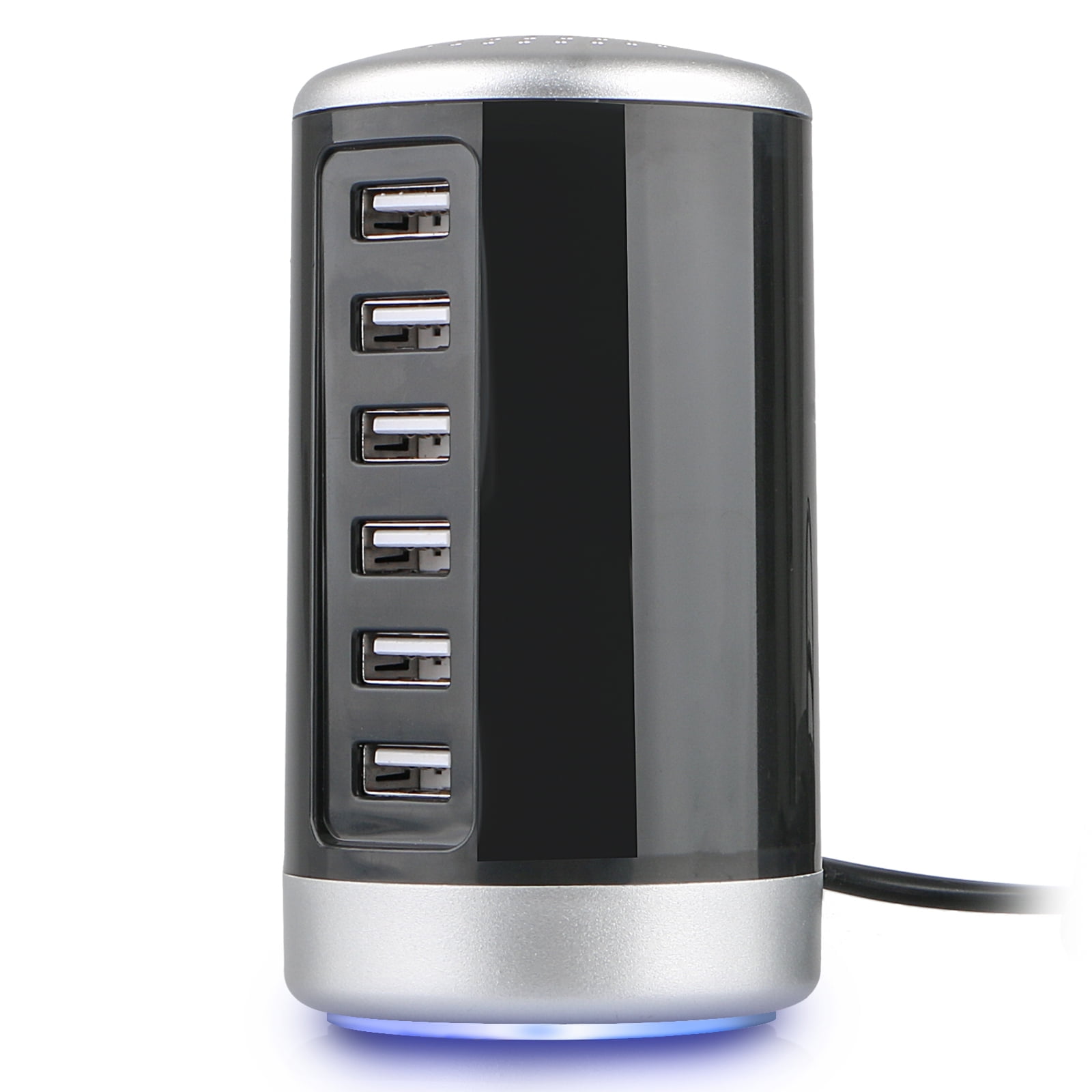 6-Port USB Charging Station Hub for Devices