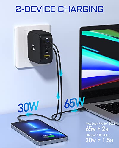 Aergiatech 100W USB C Fast Charger, 4 Ports