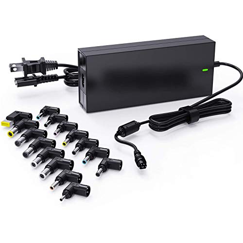 90W Universal Laptop Charger with Multiple Tips