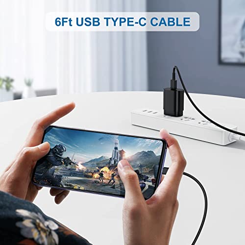 Fast 25W USB C Charger with 6ft Cable