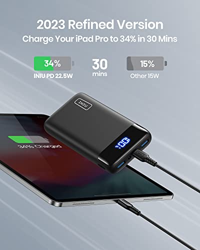 INIU 20W Fast Charging Portable Power Bank 20000mAh