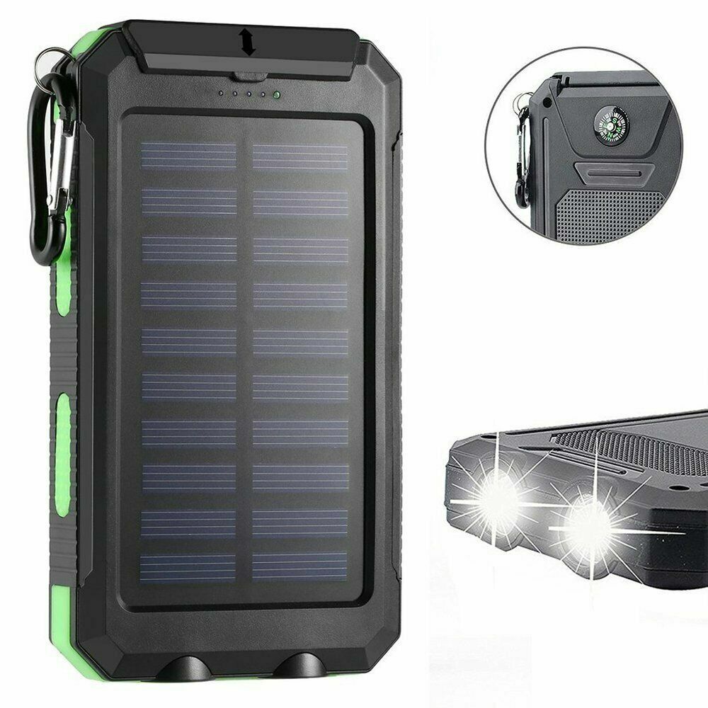 SuperChargeBooz Solar USB Power Bank for Phones