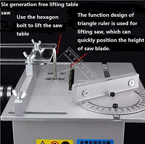 Mini Precision Table Saw for DIY Woodworking