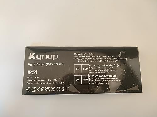 Kynup 150mm Stainless Steel Digital Caliper