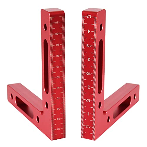 Mocoum 90 Degree Positioning Squares for Woodworking
