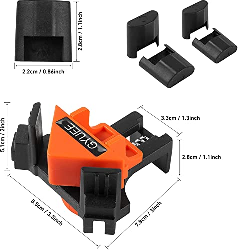 90 Degree Angle Clamps - Set of 4 Tools