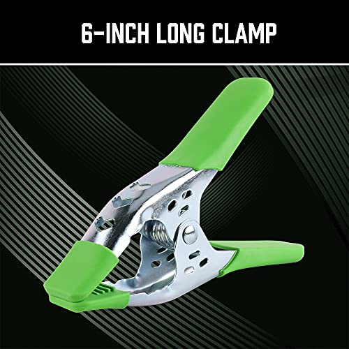 Swanlake 15.2cm Metal Spring Clamps, 8 & 16 Pack