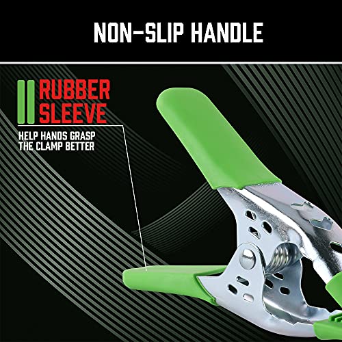 Swanlake 15.2cm Metal Spring Clamps, 8 & 16 Pack