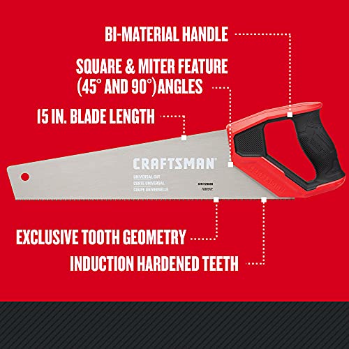 CRAFTSMAN 15-Inch Hand Saw (CMHT20880)