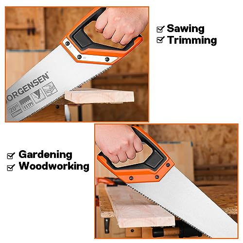 JORGENSEN 20-Inch Pro Hand Saw with Ergonomic Handle