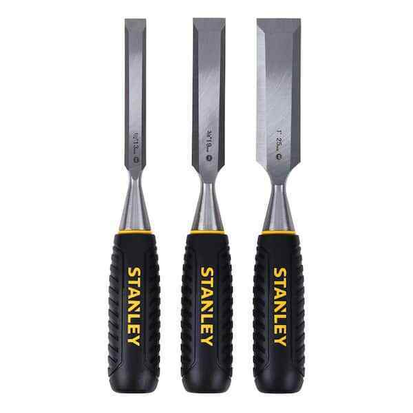3-Piece Wood Chisel Set for Precision Work