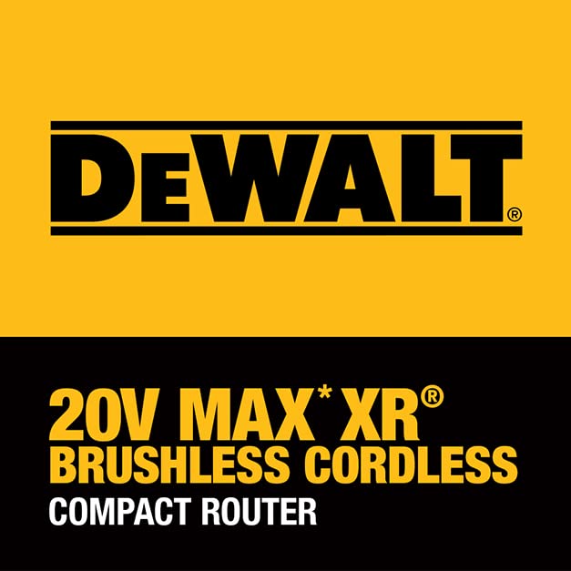 DEWALT 20V Max XR Cordless Brushless Router
