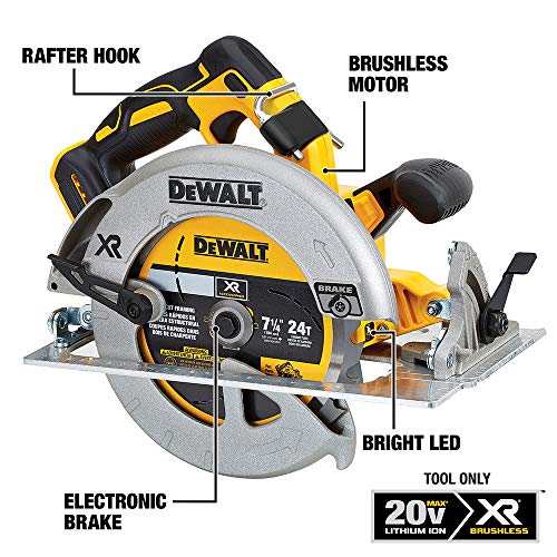 DEWALT 20V MAX 7-1/4" Cordless Circular Saw