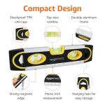 9-Inch Magnetic Torpedo Level and Ruler