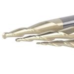 SpeTool 3-Piece Carbide Ball Nose Router Bits