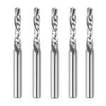 SpeTool 5PCS Compression Router Bit Set, 3/16