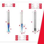 Amana Tool 8-Pc CNC Router Bit Set