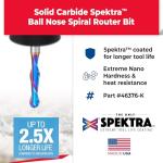 Amana Tool Solid Carbide Up-Cut Router Bit