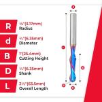 Amana Tool Solid Carbide Up-Cut Router Bit