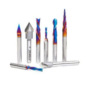Amana Tool 8-Pc CNC Router Bit Set