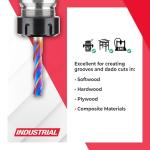 Amana Tool 1/4" Solid Carbide CNC Router Bit