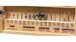 Amana Tool CNC Master Router Bit Set with Display