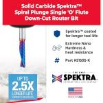 Amana Tool Carbide CNC Spiral 'O' Flute