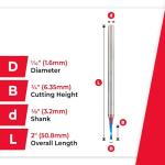 Amana Tool Spiral CNC Router Bit for Plastic