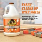 Gorilla Wood Glue, 1 Gallon, Water Resistant