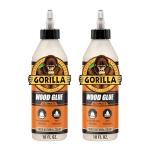 Gorilla Waterproof Wood Glue, Natural Color, 18 Ounces