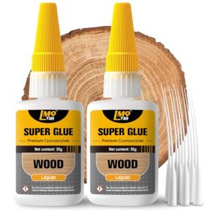 60g Wood Super Glue for Instant Repairs