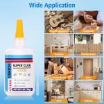 Clear Super Glue for Woodwork - 6 x 1 fl oz
