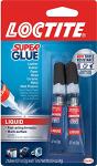 Loctite Super Glue Liquid, 2 Pack, Clear