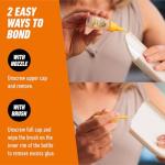 Gorilla Super Glue with Brush and Nozzle, 12g