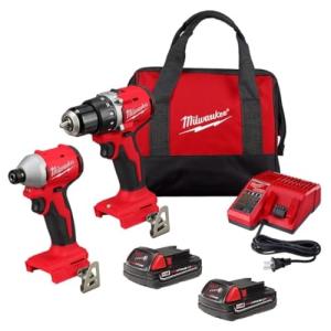 Milwaukee M18TRADE Compact Brushless Tool Combo Set