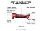 Milwaukee M18 Cordless Multi Tool with Blades